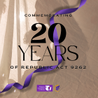 20th Year Anniversary of the Anti-Violence against Women and Their Children Act